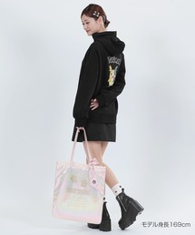 モルペコロゴバックプリント パーカー　マリークワント セール】MLB × MARY QUANT/エムエルビー × マリークワント MLB×MARY