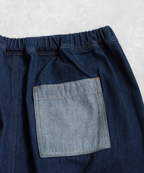 antiqua（アンティカ）の「パッチワークデニムスカート（デニムスカート・レディース・ブルー系その他・P/R）」の14枚目の写真