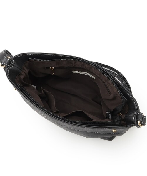 SHOO・LA・RUE（シューラルー）の「◆ムラ合皮ショルダーバッグ（ショルダーバッグ・レディース・ワインレッド/ダークブラウン/ブラック/グレー・00）」の10枚目の写真