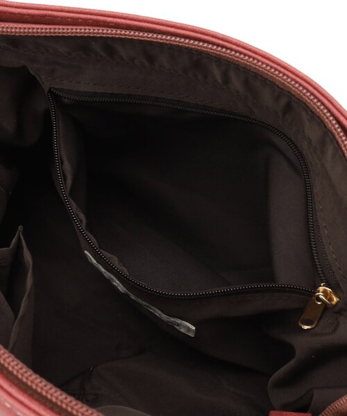 SHOO・LA・RUE（シューラルー）の「◆ムラ合皮ショルダーバッグ（ショルダーバッグ・レディース・ワインレッド/ダークブラウン/ブラック/グレー・00）」の13枚目の写真