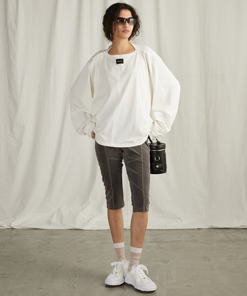 ダブルネックオーバーTEE / Double Neck Over Tee（Tシャツ/カットソー