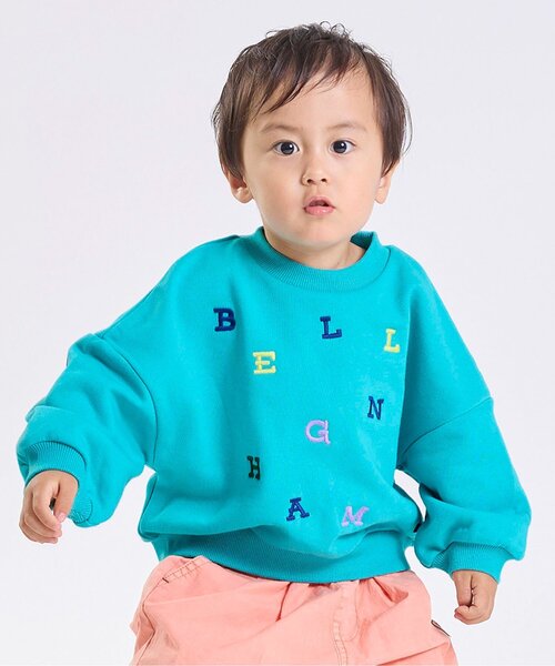 F.O.KIDS(エフオーキッズ)の「【ジュニア対応】ビタミンカラープルオーバー(スウェット・キッズ・ミント/オレンジ/パープル/ピンク/ターコイズブルー・80/90/100/110/120/130/140/150)」の3枚目の写真