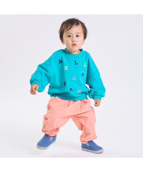 F.O.KIDS(エフオーキッズ)の「【ジュニア対応】ビタミンカラープルオーバー(スウェット・キッズ・ミント/オレンジ/パープル/ピンク/ターコイズブルー・80/90/100/110/120/130/140/150)」の10枚目の写真