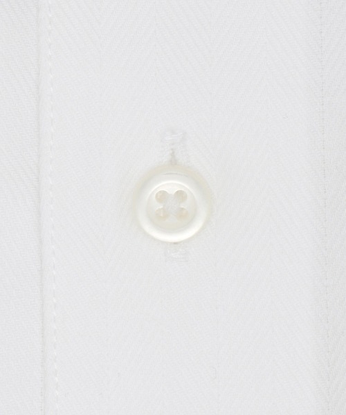 TOKYO SHIRTS(トウキョウシャツ)の「形態安定ノーアイロン ワイド 長袖ビジネスワイシャツ(ビジネスシャツ・メンズ・ホワイト・首回り39cm-裄丈80cm/首回り39cm-裄丈84cm/首回り41cm-裄丈82cm/首回り41cm-裄丈86cm/首回り43cm-裄丈86cm/首回り42cm-裄丈82cm/首回り42cm-裄丈86cm/首回り43cm-裄丈82cm/首回り37cm-裄丈84cm/首回り37cm-裄丈80cm)」の5枚目の写真