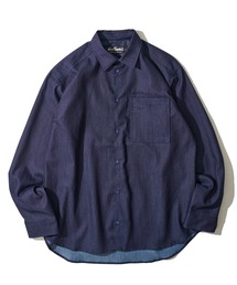 【WILD THINGS/ワイルドシングス】NANOTEX DENIM SHIRT / ナノテックデニムシャツ WT25035KB