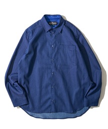 【WILD THINGS/ワイルドシングス】NANOTEX DENIM SHIRT / ナノテックデニムシャツ WT25035KB
