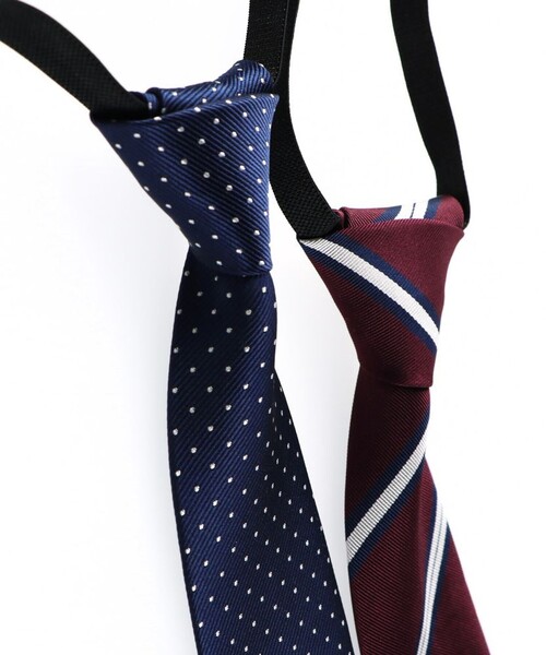 BRANSHES（ブランシェス）の「【フォーマル】ネクタイ（ネクタイ・キッズ・ネイビー/エンジ・FREE）」の10枚目の写真