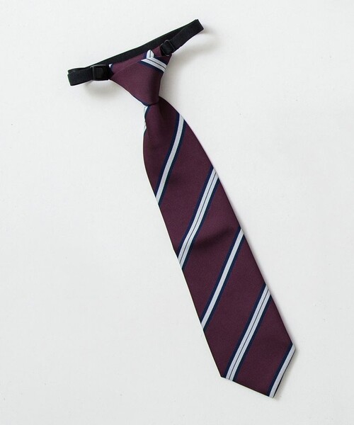 BRANSHES（ブランシェス）の「【フォーマル】ネクタイ（ネクタイ・キッズ・ネイビー/エンジ・FREE）」の5枚目の写真