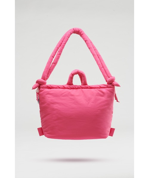 OLEND（オレンド）の「OLEND ONA SOFT BAG（ハンドバッグ・レディース・ローズ/ライトイエロー/ブルー/スモークグレー/ブラック/ピンク系その他/ライトピンク/ライトグリーン/ベージュ/グリーン系その他/ライトパープル/ブラウン/ライトグレー/ピンク/ベージュ系その他/グリーン/ライトブルー/ブラウン系その他/オレンジ系その他/ネイビー/パープル系その他2/クリアグリーン・FREE）」の19枚目の写真