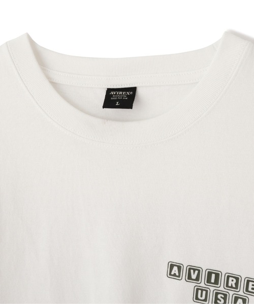 AVIREX(アヴィレックス)の「《WEB限定》CAMO KEYBOARD T-SHIRT "AVIREX" / カモ キーボード 半袖Tシャツ / AVIREX / アヴィレックス(Tシャツ/カットソー・メンズ・ブラック/ホワイト・MEDIUM/LARGE/X-LARGE/XX-LARGE)」の18枚目の写真