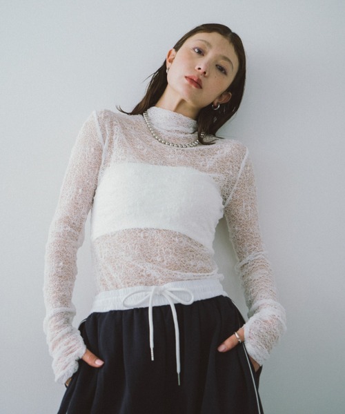 セール】ビスチェコンビレーストップス（Tシャツ/カットソー）｜HANNE