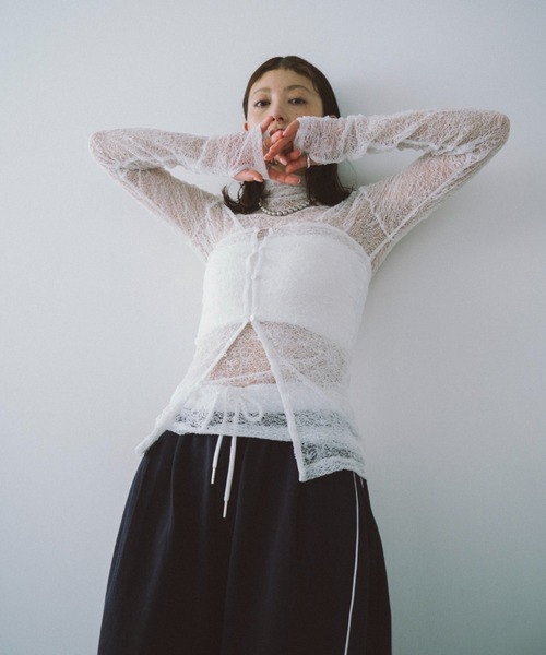 セール】ビスチェコンビレーストップス（Tシャツ/カットソー）｜HANNE