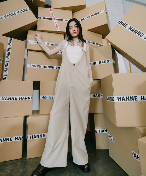 HANNE(アン)の「ビスチェコンビレーストップス(Tシャツ/カットソー・レディース・ホワイト/ベージュ/ブラック・FREE)」の21枚目の写真