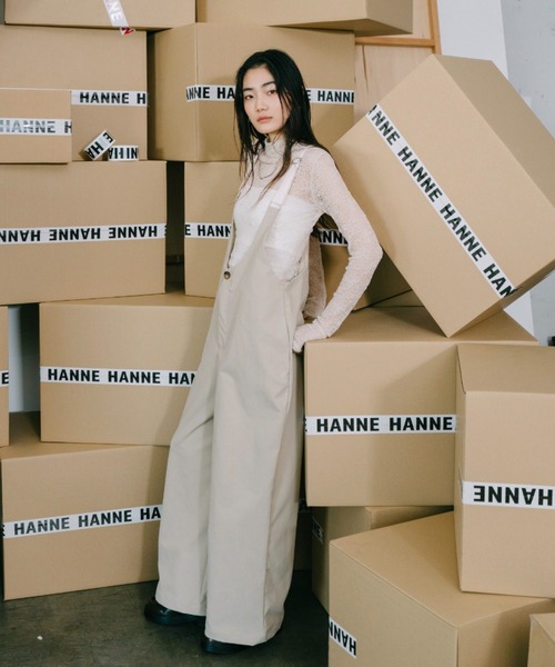 HANNE(アン)の「ビスチェコンビレーストップス(Tシャツ/カットソー・レディース・ホワイト/ベージュ/ブラック・FREE)」の22枚目の写真
