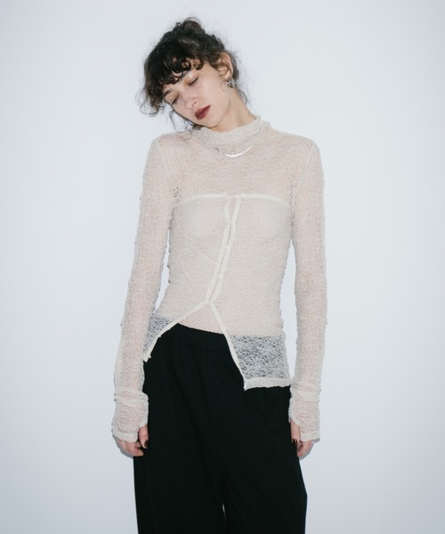 セール】ビスチェコンビレーストップス（Tシャツ/カットソー）｜HANNE