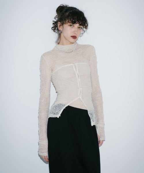 セール】ビスチェコンビレーストップス（Tシャツ/カットソー）｜HANNE