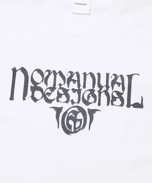 NOMANUAL(NOMANUAL)の「A'GEM/9 × .kom 『NOMANUAL/ノーマニュアル』 P.T T-SHIRT/P.T TEE(Tシャツ/カットソー・レディース・ホワイト/ブラック・L/M)」の7枚目の写真
