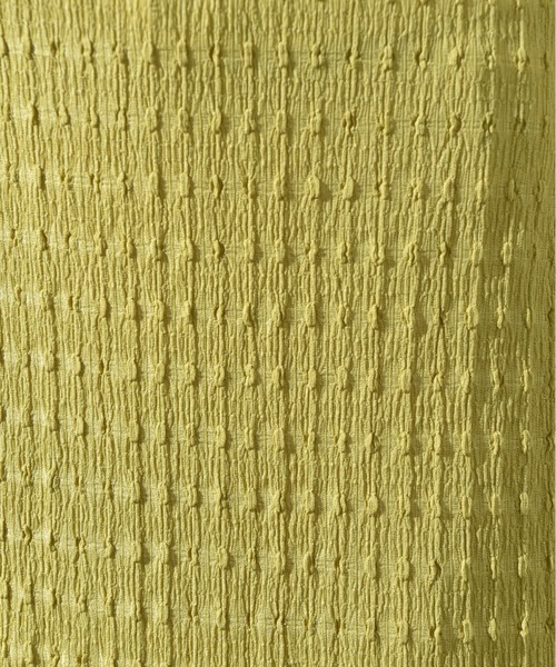 INTERPLANET（インタープラネット）の「ポコポコジャガードナロースカート（スカート・レディース・イエロー/ブラック・FREE）」の13枚目の写真