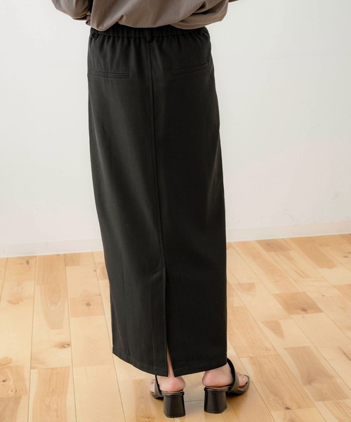 NOAHL（ノアル）の「【NOAHL】ハイウエストナロースカート（スカート・レディース・アイボリー/ミント/ブラック・S/M）」の7枚目の写真