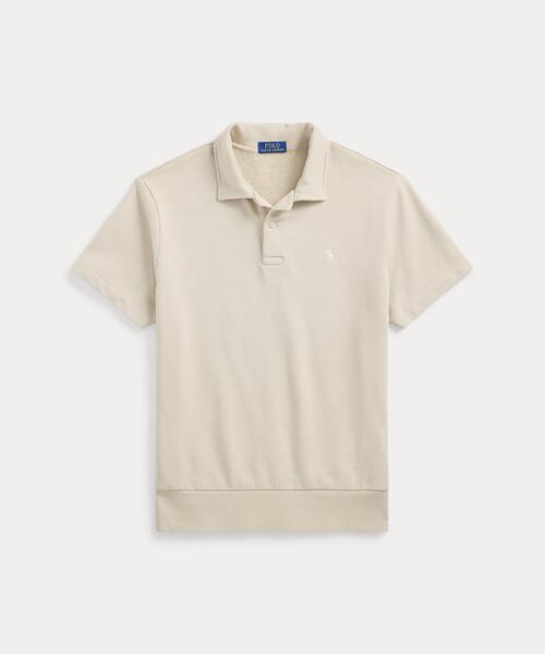 【新品・未使用】Polo ラルフローレン ループバック　フリース　ポロカラー セール】ループバック フリース ポロカラー スウェットシャツ