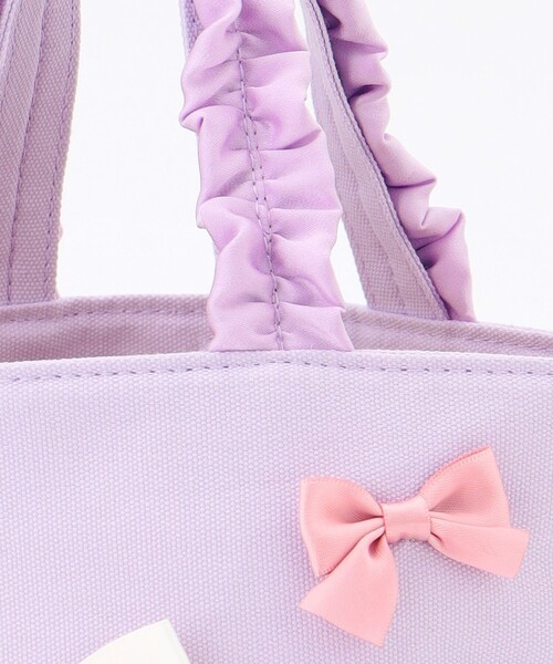 ANY（エニィ）の「リボン 2WAYバッグ（ショルダーバッグ・キッズ・ブラック系/ライラック系・F）」の9枚目の写真