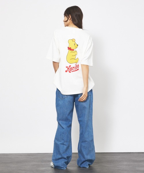 DISCUS ATHLETIC(ディスカス アスレチック)の「【DISCUS/ディスカス】DISCUS×HARIBOコラボTシャツ 半袖/ハリボー/コラボ/ユニセックス【WEB限定】【予約】(Tシャツ/カットソー・レディース・ホワイト系その他/ブラック系その他/ホワイト系その他2/ブラック系その他2・フリー)」の6枚目の写真