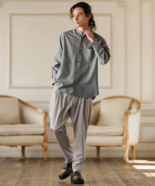 mp13246-Two Tuck Sarrouel Slacks サルエルパンツ(その他パンツ mp13246-Two Tuck Sarrouel Slacks サルエルパンツ(その他パンツ