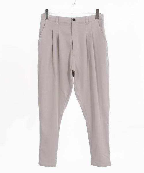 CAMBIO(カンビオ)の「mp13246-Two Tuck Sarrouel Slacks サルエルパンツ(その他パンツ・メンズ・ブラック/グレイッシュベージュ・S/M/L)」の18枚目の写真
