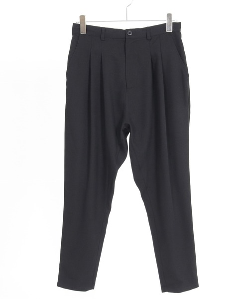 CAMBIO(カンビオ)の「mp13246-Two Tuck Sarrouel Slacks サルエルパンツ(その他パンツ・メンズ・ブラック/グレイッシュベージュ・S/M/L)」の20枚目の写真