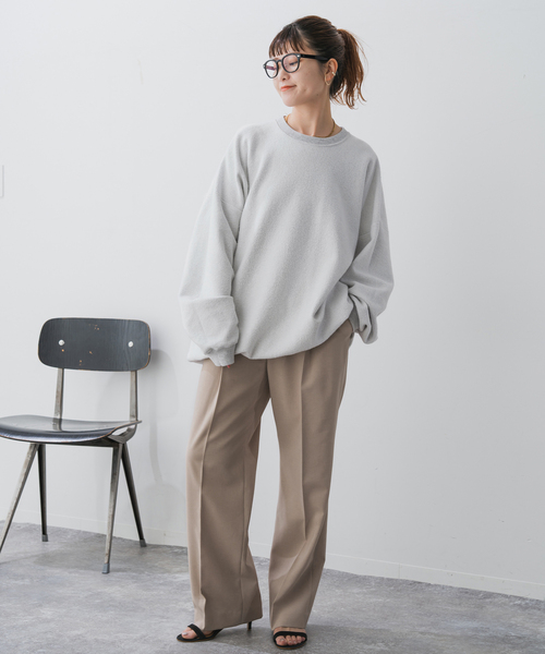 Spick & Span（スピックアンドスパン）の「Higuchi*Sリバーシブルスウェット（スウェット・レディース・ピンク系その他/ライトグレー・FREE）」の11枚目の写真