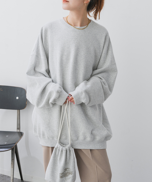 Spick & Span（スピックアンドスパン）の「Higuchi*Sリバーシブルスウェット（スウェット・レディース・ピンク系その他/ライトグレー・FREE）」の14枚目の写真