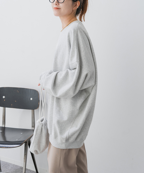 Spick & Span（スピックアンドスパン）の「Higuchi*Sリバーシブルスウェット（スウェット・レディース・ピンク系その他/ライトグレー・FREE）」の15枚目の写真