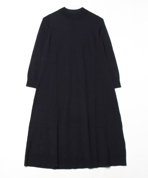 専用です！ネイビー　 ワンピース 長袖　アナイ　ANAYI　38　ウール100% セール/ブランド古着】長袖ワンピース（ワンピース）｜ANAYI（アナイ