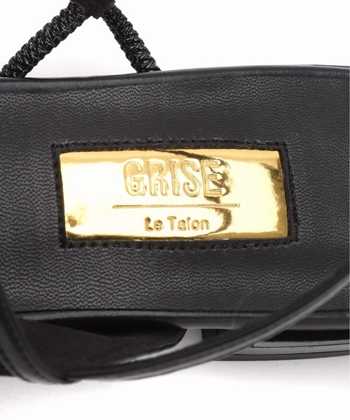 LE TALON（ルタロン）の「《追加》GRISEポインテッドストラップスリングバック（その他シューズ・レディース・シルバー/ブラック系その他・23.5cm/23cm/22.5cm/22cm/25cm/24cm/24.5cm）」の9枚目の写真