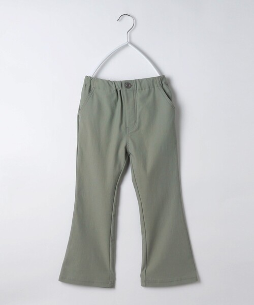 THE SHOP TK （ザ ショップ ティーケー ）の「【110-150】のびーるフレアパンツ/洗濯機OK（その他パンツ・キッズ・モスグリーン/ブラック/ブラック系1・15 /12/13/14/11）」の18枚目の写真