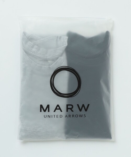 MARW UNITED ARROWS（マルゥ ユナイテッドアローズ）の「＜MARW UNITED ARROWS＞2パック Tシャツ（Tシャツ/カットソー・レディース・その他1/その他2・34/38/36）」の7枚目の写真