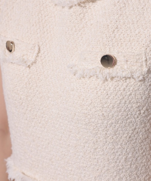 Apuweiser-riche（アプワイザーリッシェ）の「ツイードフリンジタイト