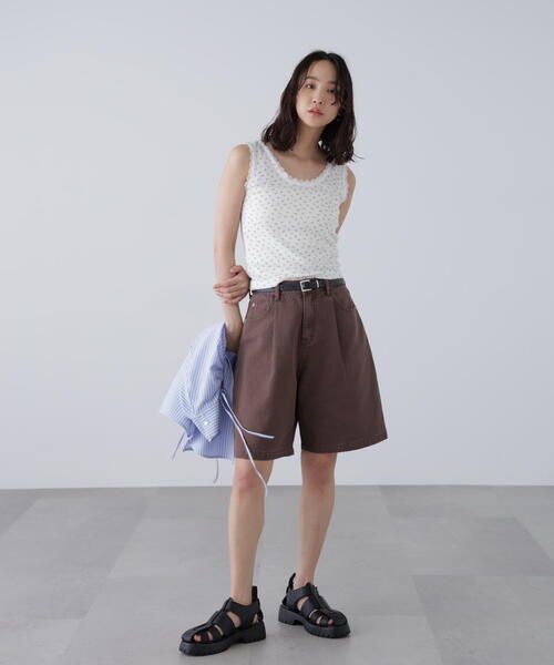 FREE'S MART（フリーズマート）の「◆タンクソールサンダル（サンダル・レディース・ブラウン/ブラック・MEDIUM/LARGE）」の14枚目の写真