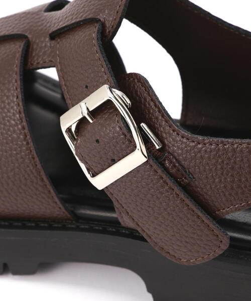 FREE'S MART（フリーズマート）の「◆タンクソールサンダル（サンダル・レディース・ブラウン/ブラック・MEDIUM/LARGE）」の4枚目の写真