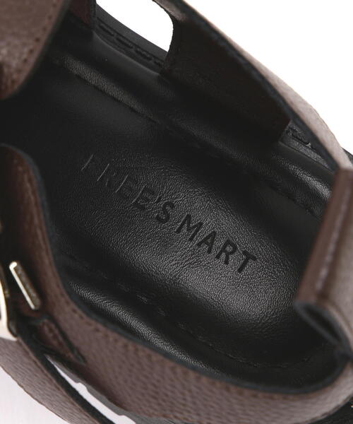 FREE'S MART（フリーズマート）の「◆タンクソールサンダル（サンダル・レディース・ブラウン/ブラック・MEDIUM/LARGE）」の6枚目の写真