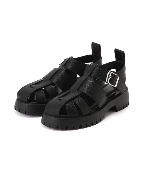 FREE'S MART（フリーズマート）の「◆タンクソールサンダル（サンダル・レディース・ブラウン/ブラック・MEDIUM/LARGE）」の8枚目の写真