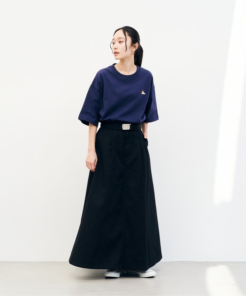 KELTY(ケルティ)の「バック タイポ ロゴ S/S ティーシャツ(Tシャツ/カットソー・レディース・ベージュ/ブラック/ネイビー/ホワイト/ヘザーグレー・L/M/S/XL)」の12枚目の写真