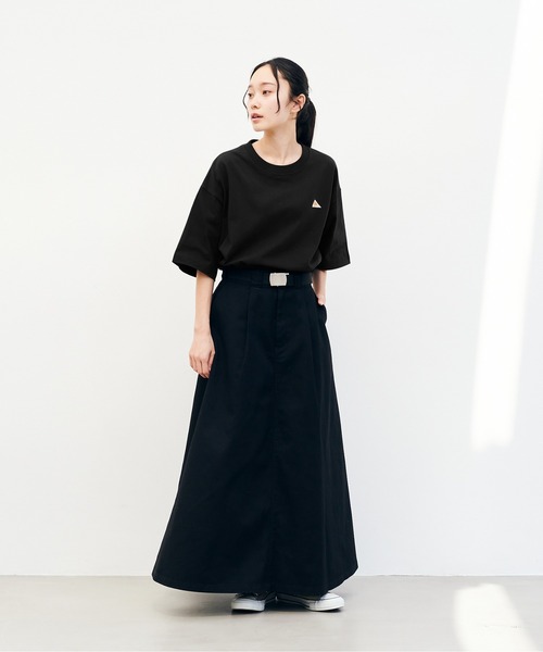 KELTY(ケルティ)の「バック タイポ ロゴ S/S ティーシャツ(Tシャツ/カットソー・レディース・ベージュ/ブラック/ネイビー/ホワイト/ヘザーグレー・L/M/S/XL)」の10枚目の写真
