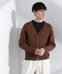 CICAドライタッチ リブカーディガン