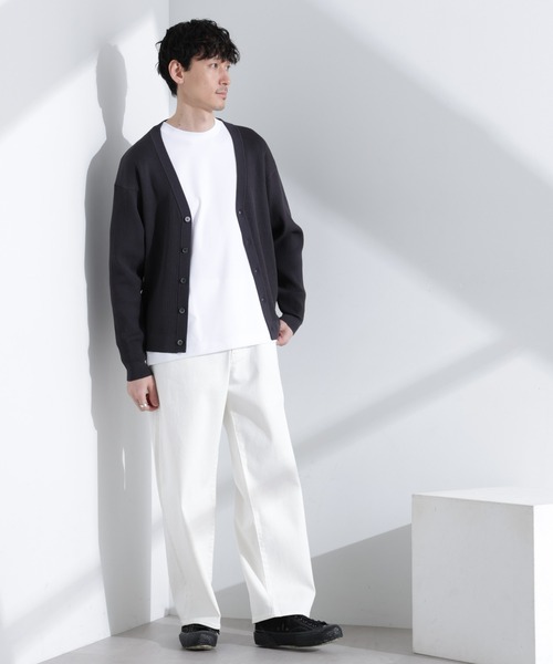 NANO universe(ナノユニバース)の「CICAドライタッチ リブカーディガン(カーディガン/ボレロ・メンズ・ブラウン/チャコール/グレー系その他4・S/M/L)」の18枚目の写真