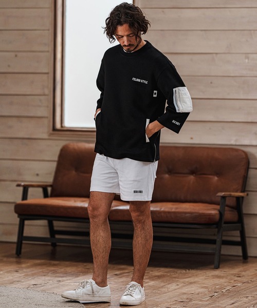 felkod（フィルコッド）の「mt9502- Military Cardboard Knit Pullover ダンボールニットTシャツ（Tシャツ/カットソー・メンズ・ブラック×ホワイト/グレー×ホワイト・L/M/S）」の14枚目の写真