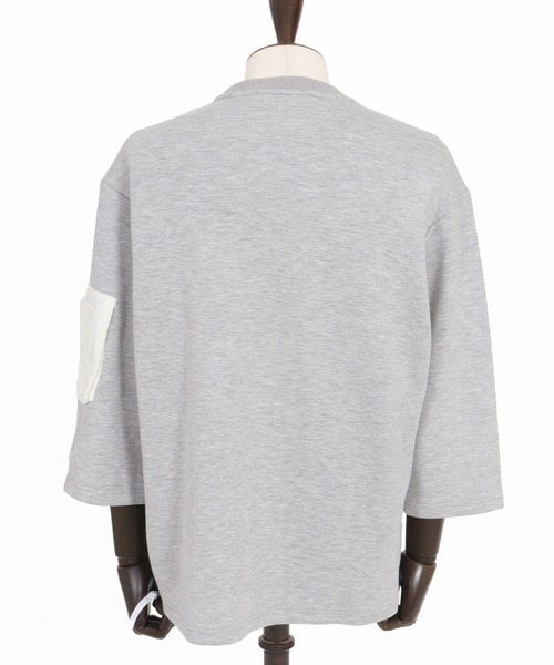 felkod（フィルコッド）の「mt9502- Military Cardboard Knit Pullover ダンボールニットTシャツ（Tシャツ/カットソー・メンズ・ブラック×ホワイト/グレー×ホワイト・L/M/S）」の18枚目の写真