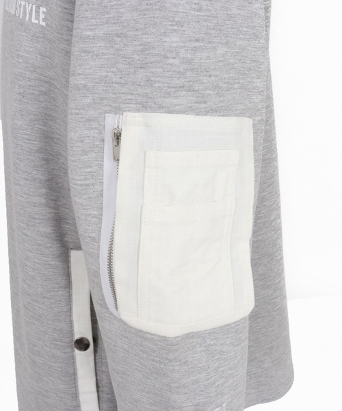 felkod（フィルコッド）の「mt9502- Military Cardboard Knit Pullover ダンボールニットTシャツ（Tシャツ/カットソー・メンズ・ブラック×ホワイト/グレー×ホワイト・L/M/S）」の20枚目の写真