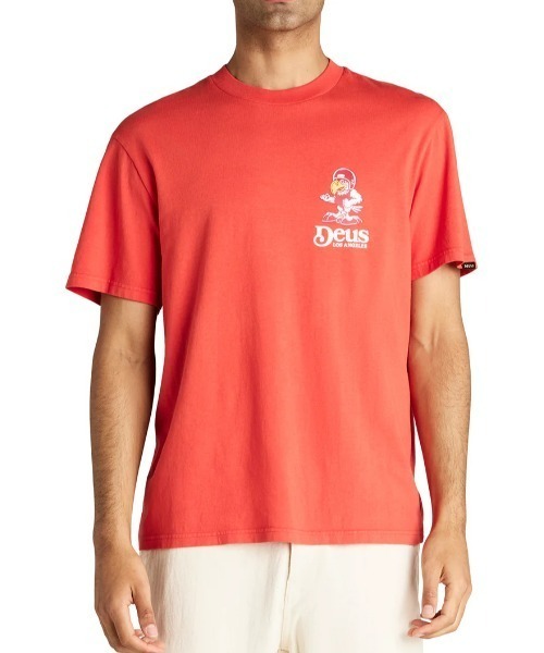 DEUS EX MACHINA(デウスエクスマキナ)の「【DEUS】Raptor Tee ラプターティー(Tシャツ/カットソー・メンズ・ホワイト/レッド・LARGE/MEDIUM/X-LARGE)」の5枚目の写真