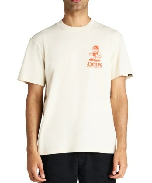 DEUS EX MACHINA(デウスエクスマキナ)の「【DEUS】Raptor Tee ラプターティー(Tシャツ/カットソー・メンズ・ホワイト/レッド・LARGE/MEDIUM/X-LARGE)」の6枚目の写真